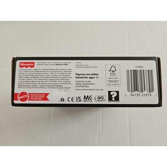 Nightmare Before Christmas Fisher Price Little People Walgreens Exclusive Disney - Picture 6 of 6